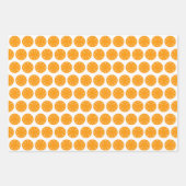 Lemon Limon Orange Fruchtwrapping Paper Set 3 Geschenkpapier Set (Vorderseite 3)