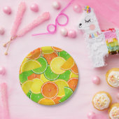 Lemon Limon Orange Pappteller (Party)