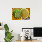 Lemon, Limon & Orange Poster (Heimbüro)