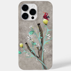 LEMON LIMON Tree Weiß blühende Malerei grau Case-Mate iPhone 14 Pro Max Hülle