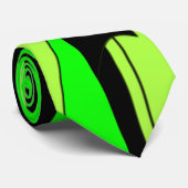 Lemon Limone Abstrakte Kunst Krawatte (Gerollt)