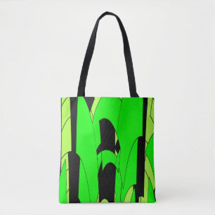 Lemon Limone Abstrakte Kunst Tasche