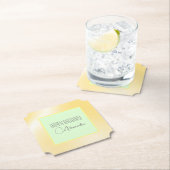 Lemon Limoner "Happy Birthday" Paper Untersetzer (Vor Ort)