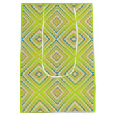 Lemon Limones alternatives Diamantmuster Mittlere Geschenktüte (Rückseite)