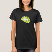Lemon Lips Sour Limon Lipstick Lemonade Kissing Fr T-Shirt (Vorderseite)