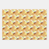 Lemon Loaf Cake Bread With Icing Geschenkpapier Set (Vorderseite 3)