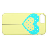 LEMON LOLLIPOP HEART PHONE FALL Case-Mate iPhone HÜLLE (Rückseite (Horizontal))