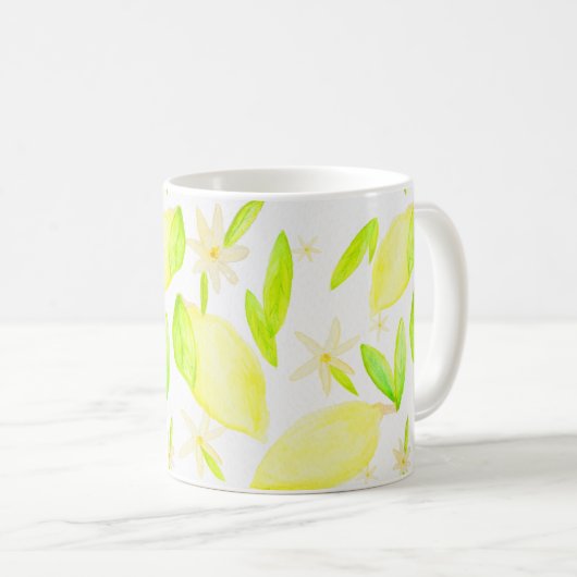 Lemon Lovely Tasse (VorderseiteRechts)