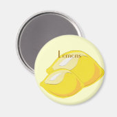 Lemon Magnet (Vorderseite/Rückseite)