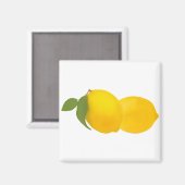 Lemon Magnet (Vorderseite/Rückseite)