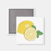 Lemon Magnet (Vorderseite/Rückseite)