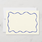 Lemon Main Squeeze Brautparty Admin Card Einladung (Rückseite)