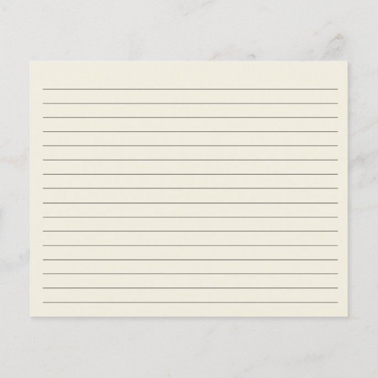 Lemon Main Squeeze Brautparty Rezept Card (Rückseite)