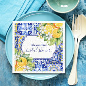 Lemon Main Squeeze Brautparty Serviette