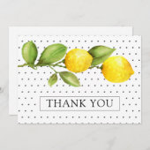 Lemon Main Squeeze Brautparty Vielen Dank (Vorne/Hinten)