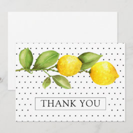 Lemon Main Squeeze Brautparty Vielen Dank