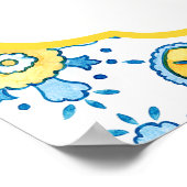 Lemon Main Squeeze Brautparty Willkommen Poster (Ecke)