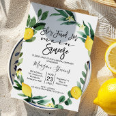 Lemon Main Squeeze Bridal Dusche Einladung