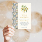 Lemon Main Squeeze Bridal Shower Einladung