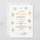 Lemon main squeeze Bridal shower invitation Einladung (Vorderseite)