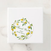 Lemon Main Squeeze Round-Favor-Tag Geschenkanhänger (Beispiel)