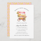 Lemon Mamas wichtigste Squeeze-Baby-Dusche Einladu Einladung (Vorne/Hinten)