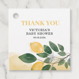 Lemon Mamas wichtigste Squeeze Baby-Dusche Geschenkanhänger