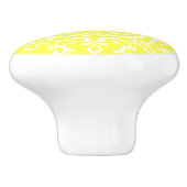 Lemon Mandala Keramikknauf (Seitenansicht)