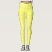 Lemon Mandala Leggings (Vorderseite)