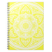 Lemon Mandala Notizblock (Vorderseite)