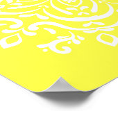 Lemon Mandala Poster (Ecke)