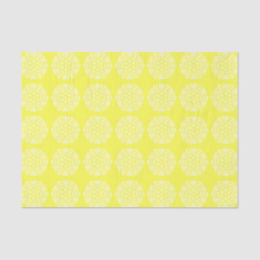Lemon Mandala Seidenpapier (Vorderseite)