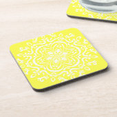 Lemon Mandala Untersetzer (Linke Seite)