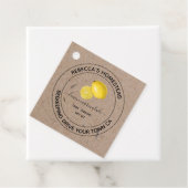 Lemon Marmalade Kraft Papier Canning Jar Labels (Beispiel)