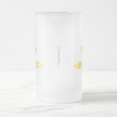 Lemon Mattglas Bierglas (Mittel)