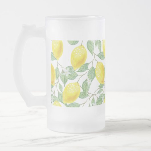 Lemon Mattierte Tasse (Links)