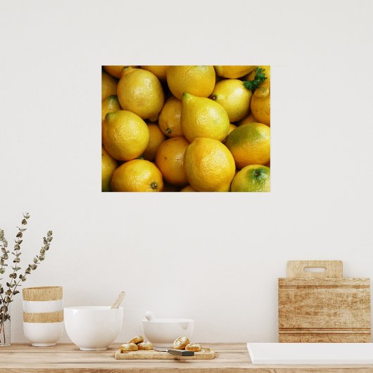 Lemon Me Poster (Küche)