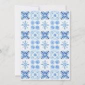 Lemon Mediterrane Hauptpresse Brautparty Einladung (Rückseite)