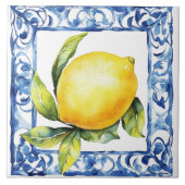 Lemon Mediterranean Tiles Fliese (Vorderseite)