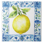 Lemon Mediterranean Tiles Fliese (Vorderseite)