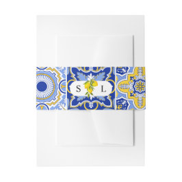 Lemon Mediterranean Wedding Einladung Bly Band