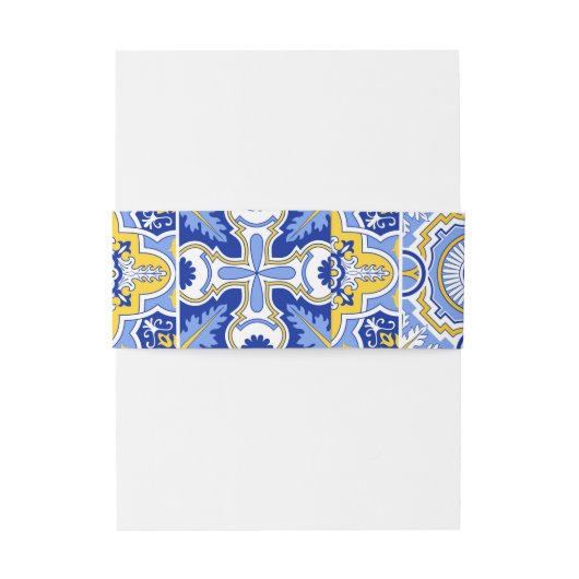 Lemon Mediterranean Wedding Einladung Bly Band (Rückseitenbeispiel)