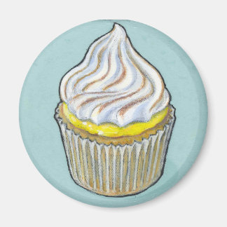Lemon Merangue Cupcake Magnet