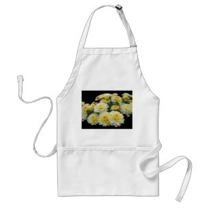 Lemon Meringue Chrysanthemums Schürze