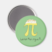 Lemon Meringue Pi Niedlich Mah Pi Day Magnet (Vorderseite/Rückseite)