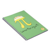 Lemon Meringue Pi Niedlich Mah Pi Day Notebook Notizblock (Rechte Seite)