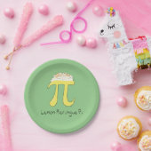 Lemon Meringue Pi Niedlich Math Party Paper Teller (Party)