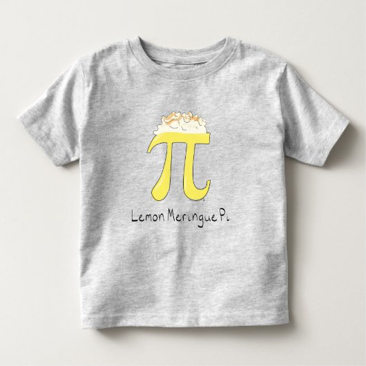 Lemon Meringue Pi Niedlich Mathe Kid's Kleinkind T Kleinkind T-shirt (Vorderseite)