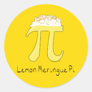 Lemon Meringue Pi Niedlich Mathe Pi Day Stickers