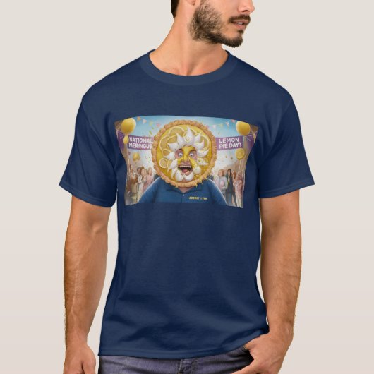 Lemon Meringue Pie Day T-Shirt (Vorderseite)